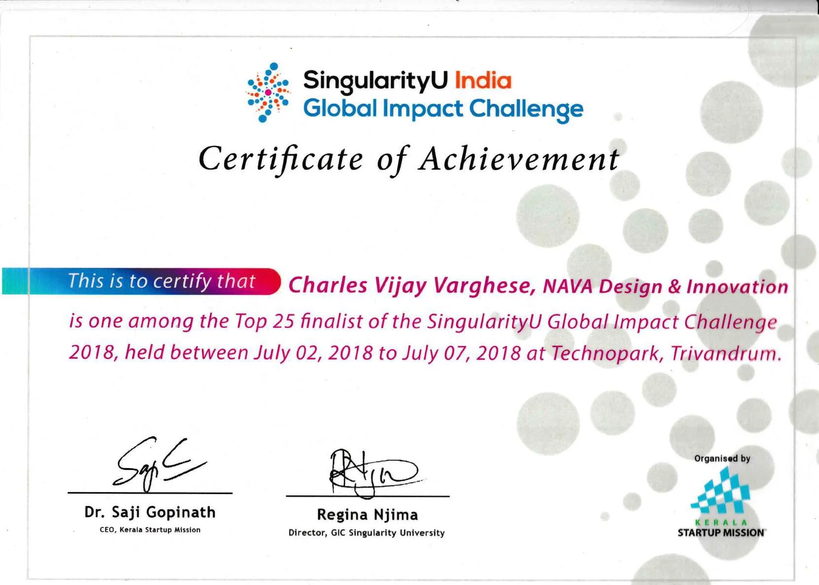 NAVA award